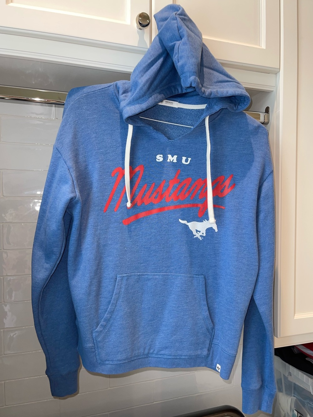 SMU Mustangs hooded sweatshirt by 47